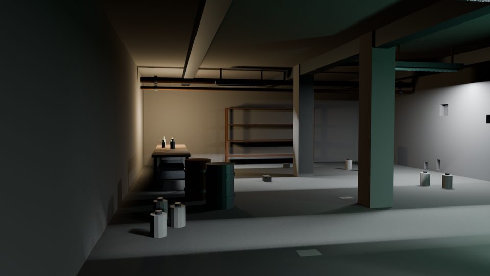 Blender scene created with MifBlender